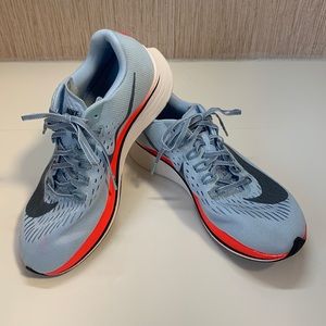 🚺 Nike Racing women’s Zoom Fly Blue/Neon orange in sz 9 Gently used, Sanitized